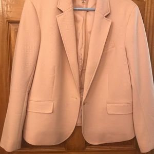 Blush peach blazer XL